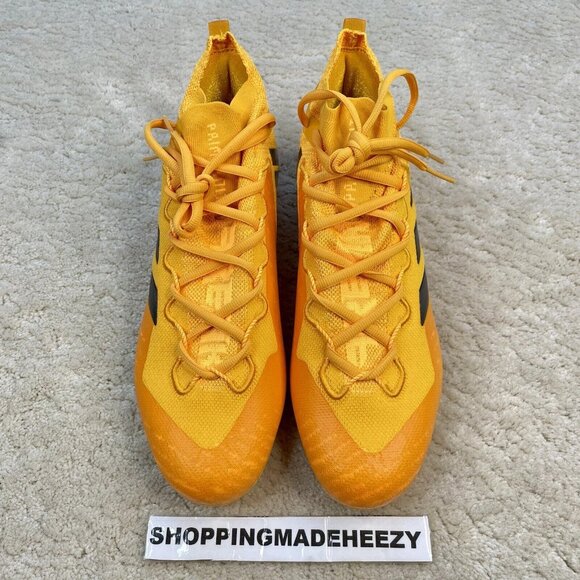 [US 13.5] adidas FREAK ULTRA PRIMEKNIT Football Cleats Shoes Collegiate Gold main image 4
